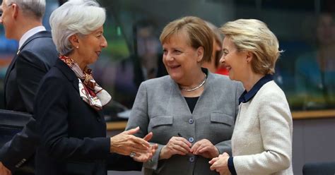 Lagarde Merkel Von Der Leyen Trois Femmes Pour Relancer Leurope