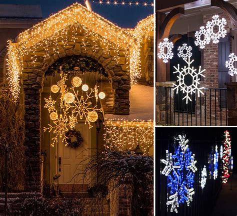 Create A Winter Wonderland With Snowflake Lights
