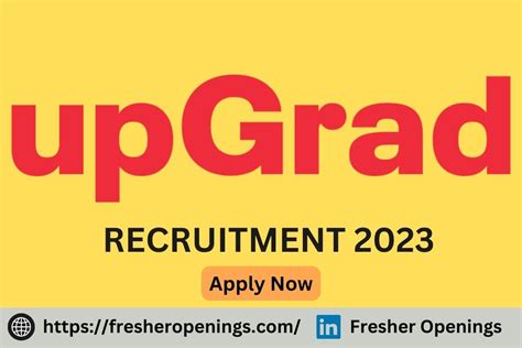 Upgrad Jobs For Freshers 2023 2024 Off Campus Hiring Drive Apply Today