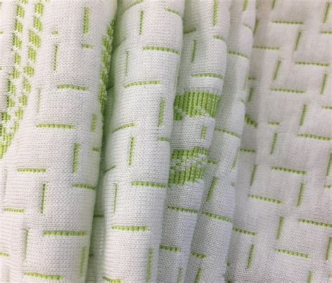 Soft Bamboo Fiber Air Layer Fabric Jacquard Polyester Bamboo Fiber