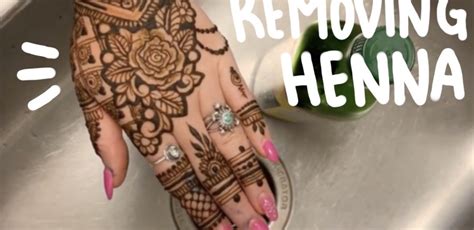 How To Remove Henna Easy And Naturally