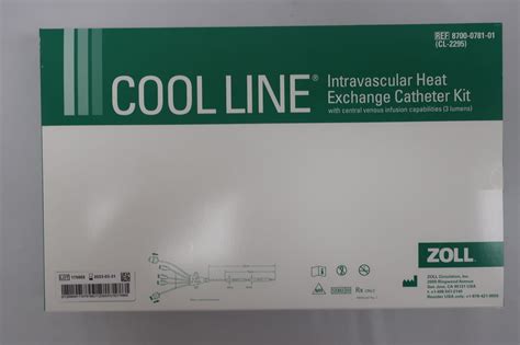 New Zoll Cl 2295 Intravascular Heatingcooling System Catheter