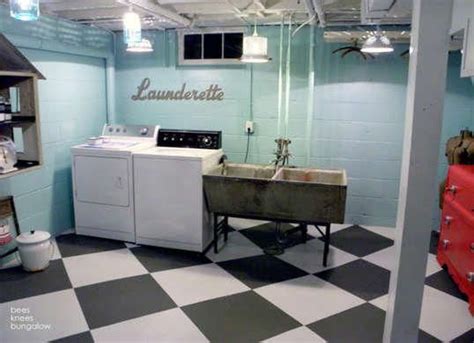 12 Finishing Touches for Your Unfinished Basement  Cool basement ideas