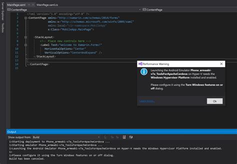 Xamarin Updating Android Emulators To Work With Visualstudio And Xamarin