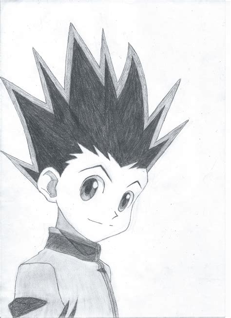 Gon Freecs By Blackandawesome On Deviantart Anime Sketch Anime