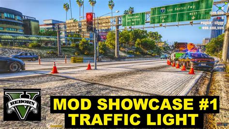 Fivem Mod Showcase 1 Placeable Traffic Light With Stopping Feature