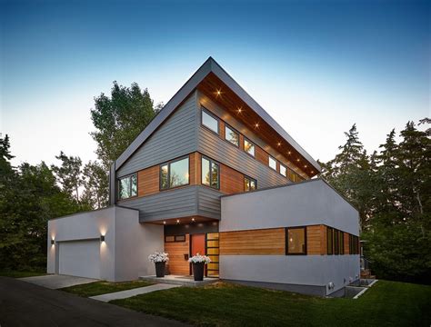 Modern Wood Siding With Beam Hmh Architecture Interiors