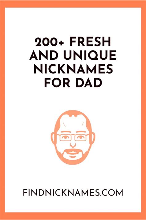 200 Fresh And Unique Nicknames For Dad — Find Nicknames