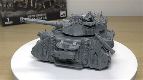 Sisters Of Battle Castigator Tank Review Wh40k Youtube