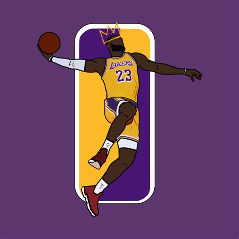 Download now for free this los angeles lakers logo transparent png picture with no background. Lebron James Tomohawk Dunk NBA Logo - Los Angeles Lakers ...