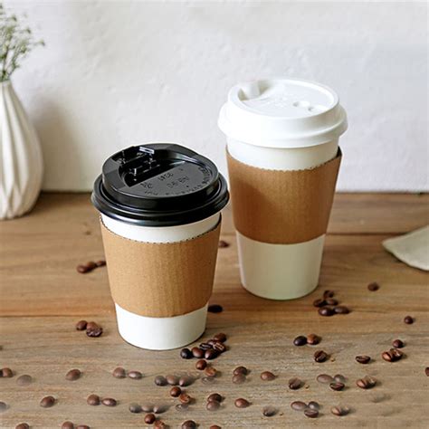 8oz 12oz Disposable Take Out Hot Coffee Paper Cups China 8b Paper