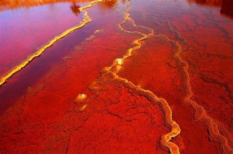 The Rio Tinto Or Rusty River New Stylish Wallpaper