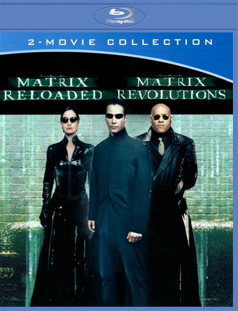 Best Buy Matrix Reloadedmatrix Revolutions 2 Discs Blu Ray
