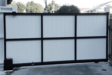 This was a complete kit, and nothing else was required. Residential Driveway Swing Gate - Gateman Automatic Gates