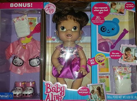 Hasbro Baby Alive My Baby All Gone Doll Brunette With Bonus