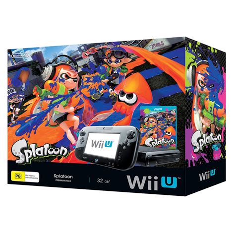 Купить Nintendo Wii U Premium Pack игра Splatoon игровую приставку в