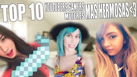 Top 101 De Las Youtubers Gamers Mas Guapas Youtube