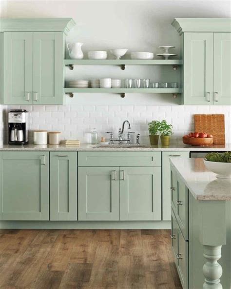 Captivating Light Green Kitchen Colors 55 Modern Kitchen Designs