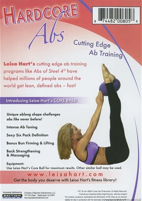 Leisa Harts Hardcore Abs Dvd 2007 Dvd Empire