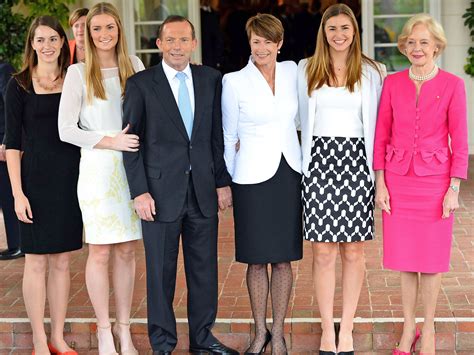 One Female Cabinet Member Ironing Housewife Jibes Now Australias New Pm Tony Abbott Gives