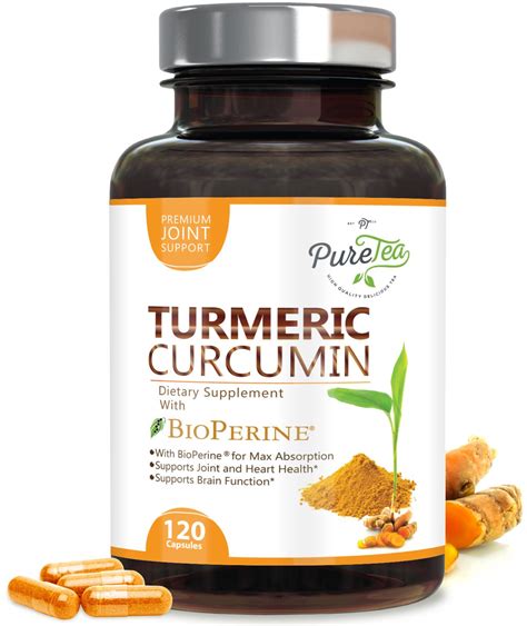 Buy Turmeric Curcumin Supplement With Bioperine Mg Daily