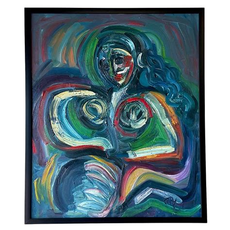 Vintage Female Nude Oil Painting By Helge Frender C For Sale At StDibs Swedish Nude
