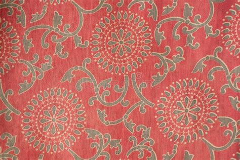 Traditional Indian Fabric Design Stock Image Image Of Design Pattern