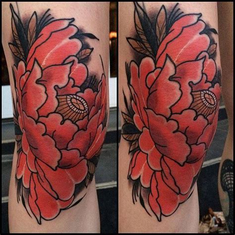 Aggregate More Than Neo Traditional Peony Tattoo Super Hot In Cdgdbentre