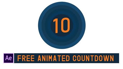 Download free slideshow templates, logo reveals, intros, customizable typography motion graphics, christmas templates and more! Top 10 Free Animated Countdown Templates | Free After ...