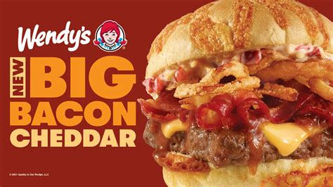 Wendys Big Bacon Cheddar Cheeseburger Is The Cheesy Made To Crave