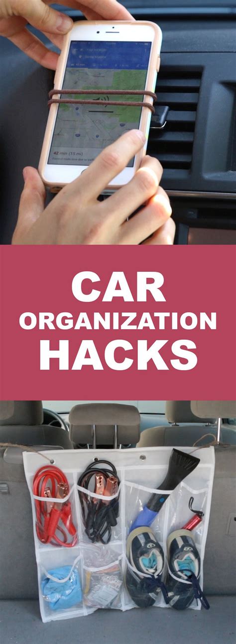 Keep Your Car Tidy With These Genius Hacks