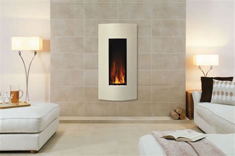 Studio Electric Verve Wall Mounted Fires Floating Fireplace Wall