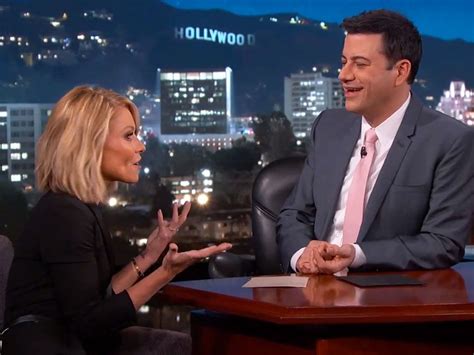 Kelly Ripa Talks To Jimmy Kimmel About Stalking Madonna