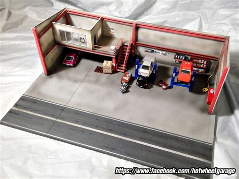 Diorama Step Garage Hot Wheels Garage Toy Garage Garage Plans Diy