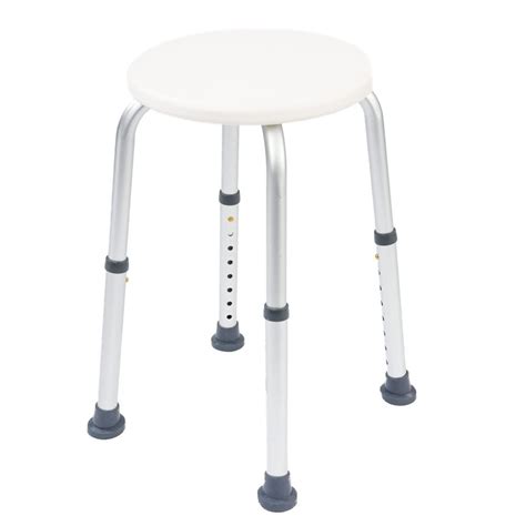 Buy Nrs Height Adjustable Economy Round Shower Stool At Lowest Price