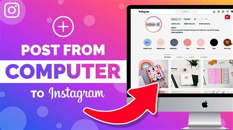 How To Post On Instagram From Your Computer 2022 Pc Or Mac Youtube