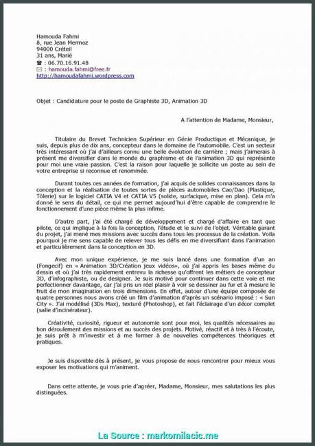 Lettre De Motivation Formation Cip