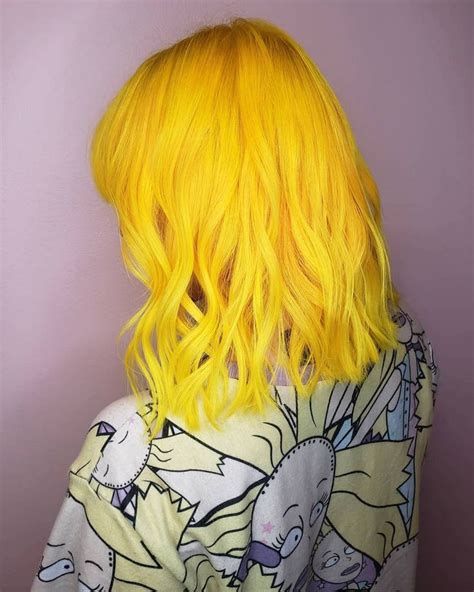26 Surprisingly Trendy Yellow Hair Color Ideas In 2023 Yellow Hair