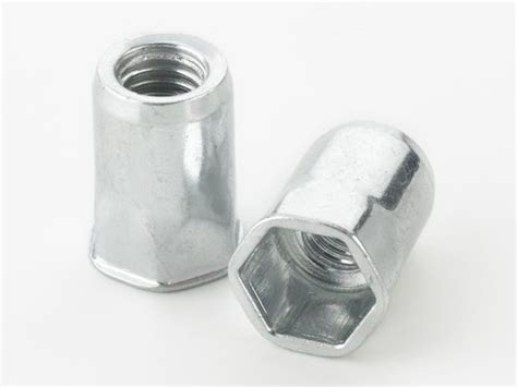Blind Pop Rivet Nuts Semi Hex Rha Steel Box Suppliers Manufacturers