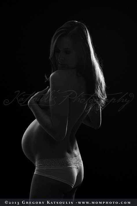 Semi Nude Pregnancy Photography
