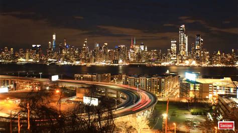 New York City Skyline At Night Hd 4k Screensaver Downtown