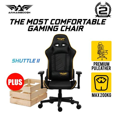 7 pilihan gaming chair armaggeddon nebuka kursi gaming premium pu leather with natural togo