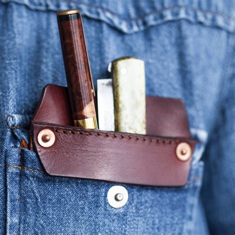 Handmade Leather Tool Pocket By Tanner Bates