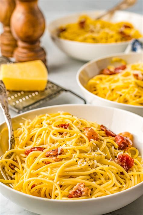 Spaghetti Carbonara Recipe The Novice Chef