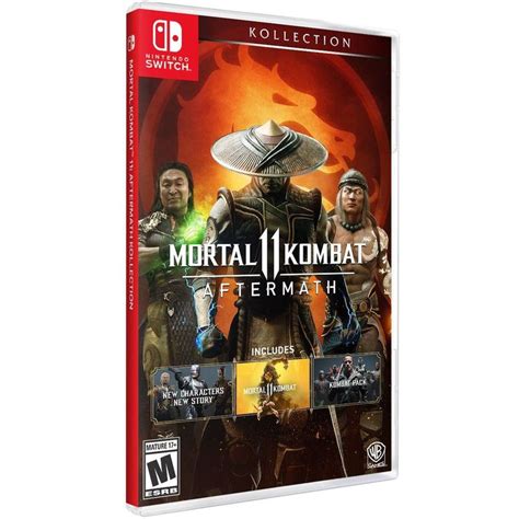 Buy Nintendo Switch Mortal Kombat 11 Aftermath Game Online In Uae