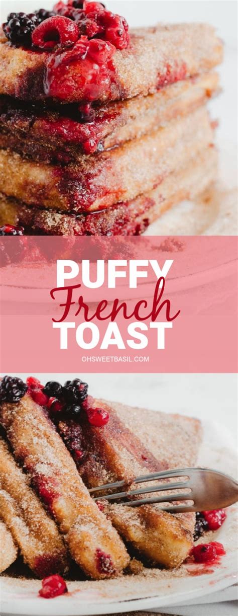 Puffy French Toast Oh Sweet Basil