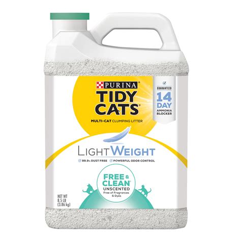 Purina Tidy Cats Lightweight Free And Clean Unscented Dust Free Clumping