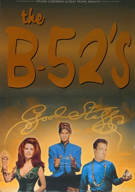 B 52s Good Stuff 1992 Konzertplakat 21640