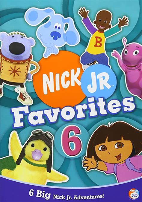 Nick Jr Favorites Vol 6 Br Dvd E Blu Ray