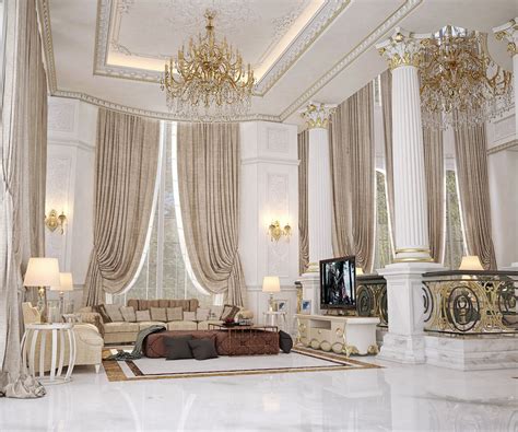 Main Entrance Hall Design By Muhamed Khaled At Doha On Behance Luxury